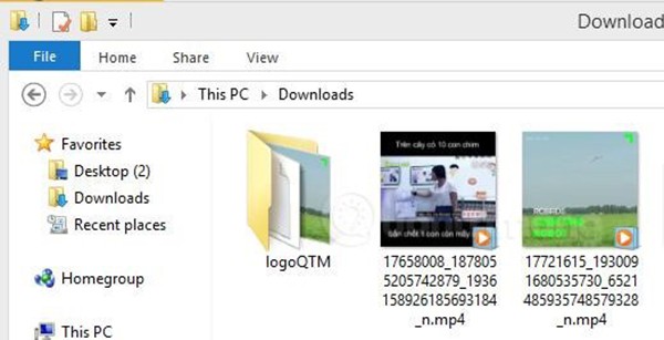 Video đã được tải về máy khá dễ dàng và nhanh chóng